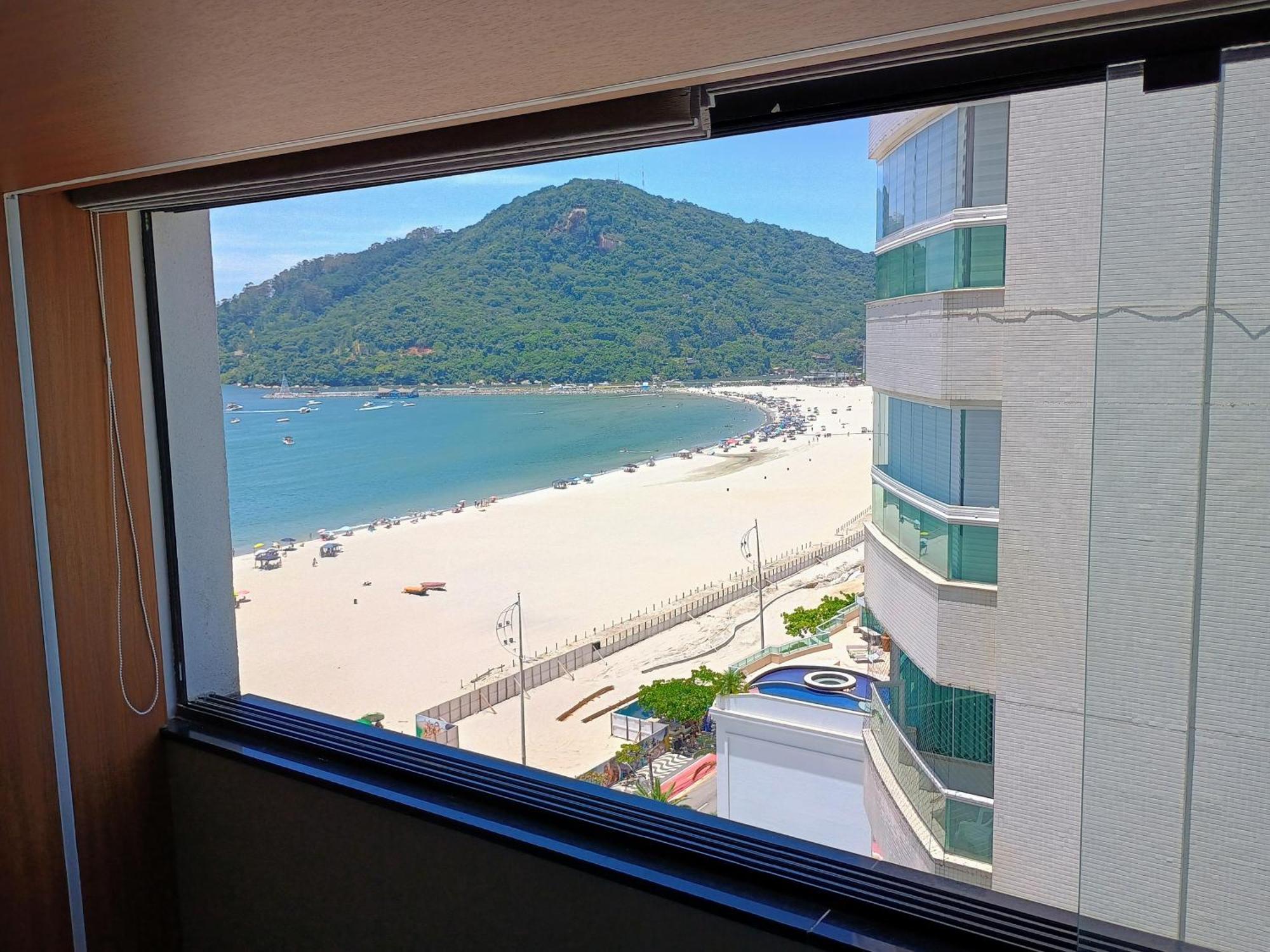 Excelente Ap Pe Na Areia Vista Mar Appartement Balneário Camboriú Buitenkant foto